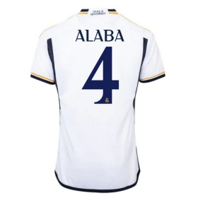 Real Madrid Alaba 4 Hjemme 2023-24 - Fodboldtrøjer (S/S)